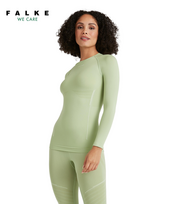 FALKE termo marškinėliai LS Women Warm TF light green