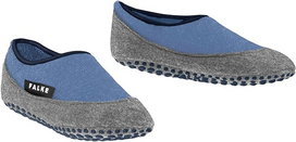 FALKE kojinės Cosyshoe vaikų šlepetės mėlynos/pilkos