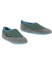 FALKE kojinės Cosyshoe vaikų šlepetės žalia/pilka