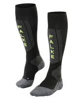 FALKE kojinės SK5 Silk juoda/pilka/žalia