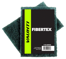 VAUHTI poliravimo skudurėlis Fibertex tamsiai žalias