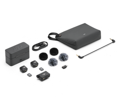 DJI mikrofonas Mic Mini (2 siųstuvai + 1 imtuvas + įkrovimo stotelė)