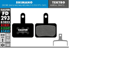 GALFER stabdžių kaladėlės priekiniams/galinėms Shimano/Tektro
