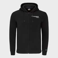 HUSQVARNA užsegamas gobtuvas Gotland Zip Hoodie juodas