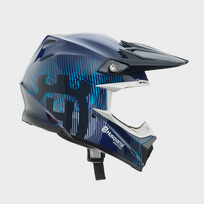 HUSQVARNA šalmas Moto 9 S Flex Railed mėlynas