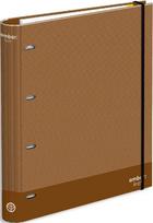 A4 Ringbinder 4R 7 Folds Rec+Ind Kraft, ZSSAJR10020008002002