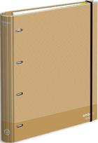 A4 Ringbinder 4R 7 Folds Rec+Ind Kraft, ZSSAJR10020008002004
