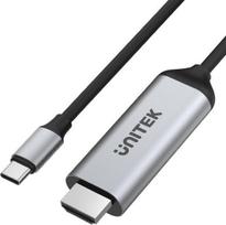 USB cable Unitek USB-C - HDMI 1.8 m Silver (V1423A)