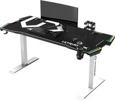 Žaidimų stalas Ultradesk Force Snow White 166cm x70cm