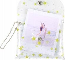 Dėklas LoveInstant Etui for Photos for Fujifilm INSTAX Mini 11 9 8 7 Golden Stars