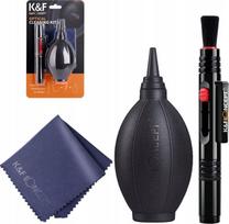 Kf Cleaning Kit for optics / Camera / Camera / 3w1 K&f Concept / Sku.1694