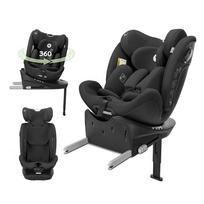 Automobilinė kėdutė PERSEUS i-Size ISOFIX Support Leg 360, BLACK