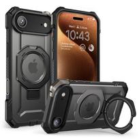 Juodas tvirtas dėklas/stovas "Supcase UB Grip Magsafe" telefonui Apple iPhone Air