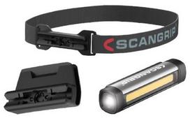 Galvos žibintuvėlis Scangrip FLEX WEAR KIT, 150lm, įkraunamas, IP20