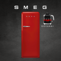 Šaldytuvas SMEG FAB28RRD6 + DOVANA - Užsakomoji prekė