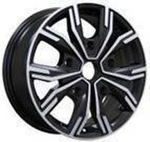 Ratlankis RACINGLINE 6408 R16x6.5 5x114.3 ET 45 CB 66.1 (Black Polished) (1250 kg)