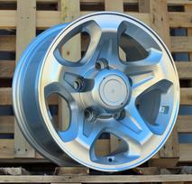 Ratlankis RACINGLINE JT296 R16x7 5x150 ET 0 CB 110.1 (Polished Silver)