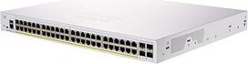 "Cisco" verslo CBS350-48P valdomas komutatorius | 48 GE prievadai | PoE | 4 x 1G-SFP | Apribota apsauga visą naudojimo laiką (CBS350-48P-4G)