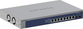 NETGEAR 10 prievadų 10G/Multi-Gigabit Ethernet Smart Switch (XS508TM): Valdomas, su 8 Multi-Gig prievadais, 2 10G SFP+ prievadais, pasirinktinai Insight Cloud Management, montuojamas ant sienos arba stovo