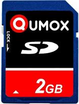 QUMOX 2GB 2048MB SD atminties kortelė fotoaparatui, telefonui, mp3, mp4, fm siųstuvui