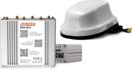 SELFSAT MWR 4550 White (4G / LTE ir WLAN interneto maršrutizatorius iki 300Mbps su 4G/5G antena ant stogo), suderinamas su "Starlink
