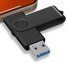 TEWENE USB C atminties kortelė 3.0 64GB USB C atmintinė 2 in 1 (USB-C ir USB-A) su dirželiu mobiliesiems telefonams ir kompiuteriams