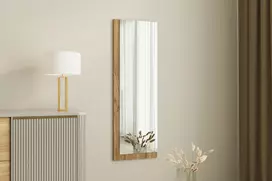 Veidrodis, Hanah Home, Lariya, White Riešutas, 40 x 120 x 2,2