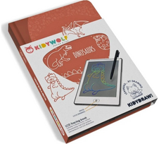 Piešimo planšetė KIDYWOLF KIDYDRAW-MINI, raudona