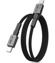 Pilkas USB-C - USB-C PD100W / 5A 100cm laidas "Tech-Protect Ultraboost DNA Magtwist"