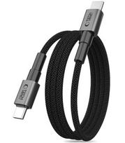 Pilkas USB-C - USB-C PD100W / 5A 200cm laidas "Tech-Protect Ultraboost DNA Magtwist"