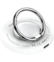 Baltas belaidis 15W + 3W pakrovėjas "Choetech T603-F 2in1"