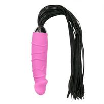 Dildo Flogger faloimitatorius su botagu