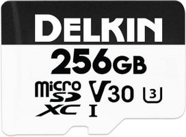 "Delkin Devices Hyperspeed" 256GB "MicroSDXC UHS-I" (V30) atminties kortelė