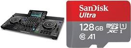 "Denon DJ SC LIVE 4" autonominis DJ valdiklis ir "SanDisk Ultra Android microSDXC UHS-I" 128GB atminties kortelė + adapteris (išmaniesiems telefonams ir planšetiniams kompiuteriams)