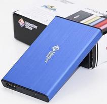 "MasterStorb" USB 3.0 itin greitas 2,5" SATA nešiojamųjų kompiuterių kietasis diskas Nešiojamasis raudonas sidabrinis juodas mėlynas rožinis