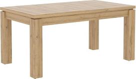 FORTE "Havana Havana" išskleidžiamas valgomojo stalas, pagamintas iš medienos, senas ąžuolas, plotis x aukštis x gylis: 160,4÷206,4 x 76,1 x 90,4 cm