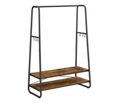 Pastatoma kabykla LINEA, ruda/juoda