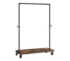 Mobilus drabužių stovas LINEA rudas/juodas
