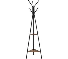 Pastatoma kabykla LINEA, juoda/ruda