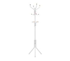 Pastatoma drabužių kabykla LINEA balta