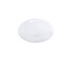 LED lauko lubinis šviestuvas su jutikliu VISTA LED/15W/230V, Ø 26 cm, IP54, baltas