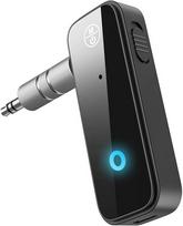 Bluetooth 5.3 adapteris 2-in-1, ausinėms, namams, automobiliui, Juoda