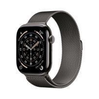 Išmanusis laikrodis Apple Watch Series 11 GPS + Cellular 46mm Slate Titanium Case with Slate Milanese Loop - M/L - MFD44ET/A