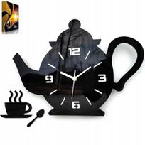 ModernClock sieninis laikrodis Virdulys 3D gyvenamajam kambariui valgomajam tylus