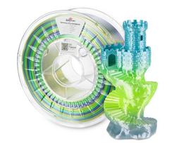 3D plastikas PLA silk Rainbow FROST GLOSS 1kg SPECTRUM