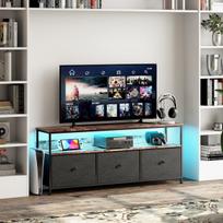 TV spintelė tigro odos spalvos lėkštė, 137 cm