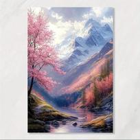Tapyba pagal skaičius – 40×50 cm, be rėmelio.