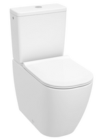 WC with QR/SC cover Mio-N rimless, floor mounted, vario outlet, white KK MIO-N WH