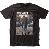Bob Dylan Freewheelin Marškinėliai Vyriški Roko ir Rolo Muzikos Grupės Marškinėliai Nauji Juodi 4XL