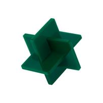Akrilo lakštas - 3mm - 300x300mm Bambu Lab - Mistletoe Green - 3vnt